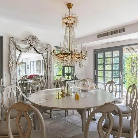 Mediterranean 5br In Cap D'antibes - What'app - 0034-602-661-430 - For Reservations! فيلة أنتيب
